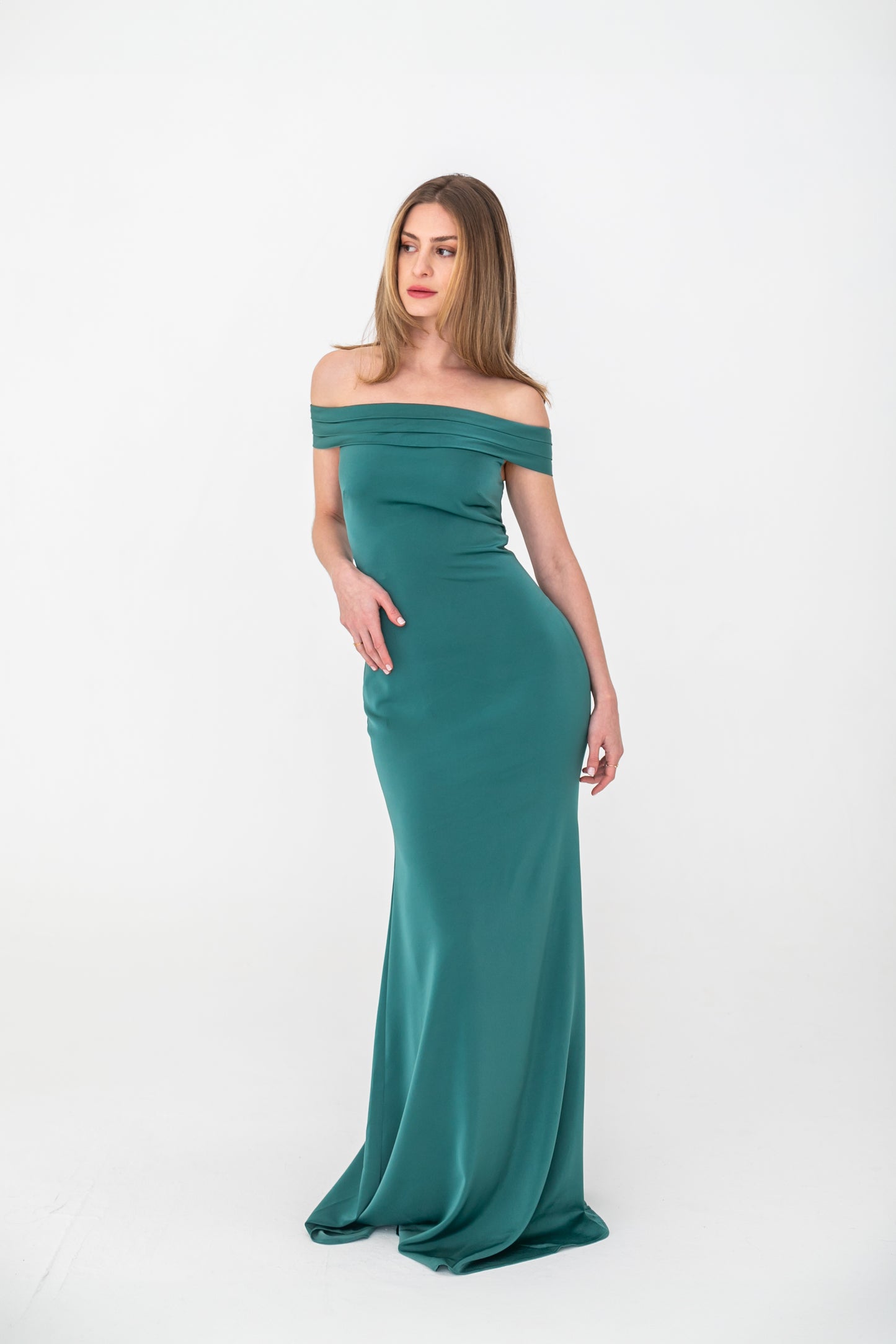 Atoll dress green