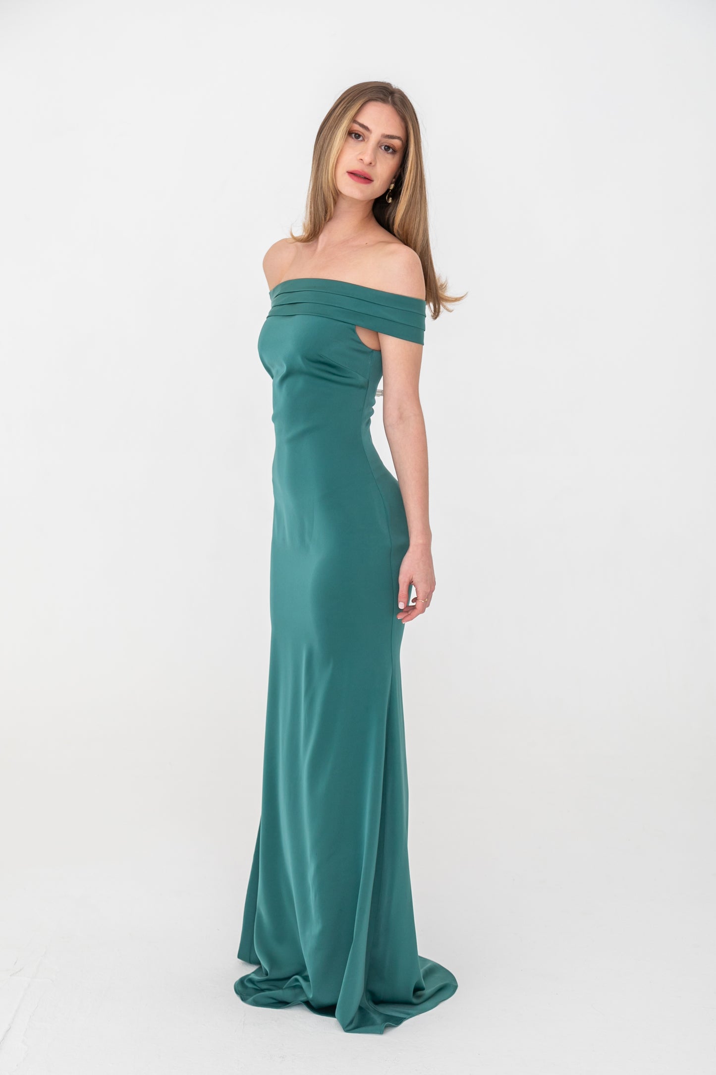 Atoll dress green